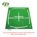 Indoor used artificial grass rubber 3D golf swing mat